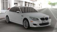 BMW M5 E60 Clear White для GTA San Andreas
