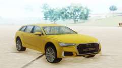 Audi A6 2019 Yellow для GTA San Andreas