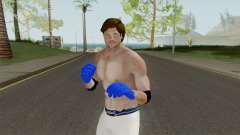 AJ Style Without Vest для GTA San Andreas