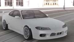 Nissan Silvia S15 White Stock для GTA San Andreas