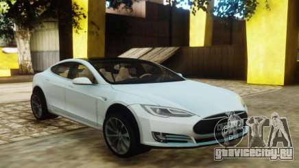 Tesla Model S White для GTA San Andreas