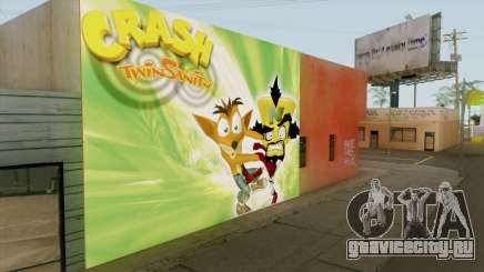 Crash Twinsanity Wall для GTA San Andreas