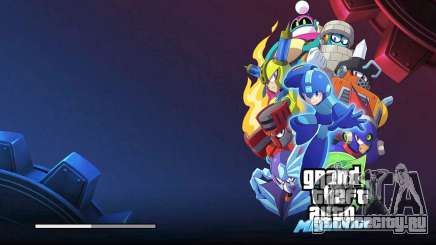 Mega Man Loading Screen для GTA San Andreas