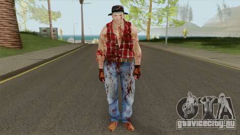 Cliff Hudson from Dead Rising для GTA San Andreas