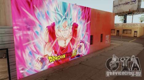 DBS Super Saiyan Blue Goku для GTA San Andreas