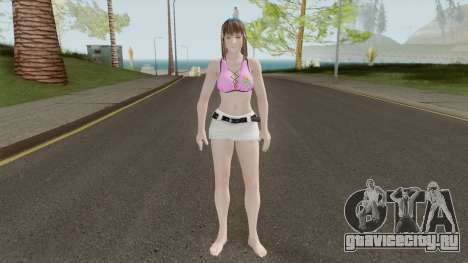Hitomi Hot Getaway Costume V3 для GTA San Andreas