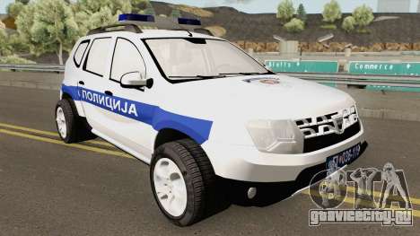 Dacia Duster Serbian Police для GTA San Andreas
