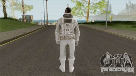 GTA Online: Arena Wars - White Astronaut для GTA San Andreas