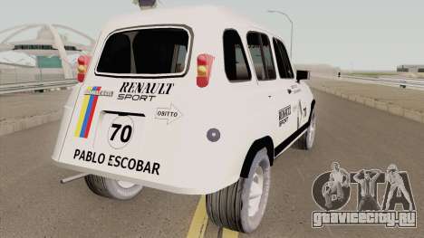 Renault 4 Rally of Pablo Escobar Series для GTA San Andreas