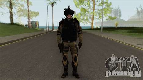 Stormtrooper From Squad Night Tiger (Warface) для GTA San Andreas