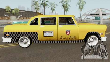 Cabbie Remasterizado для GTA San Andreas