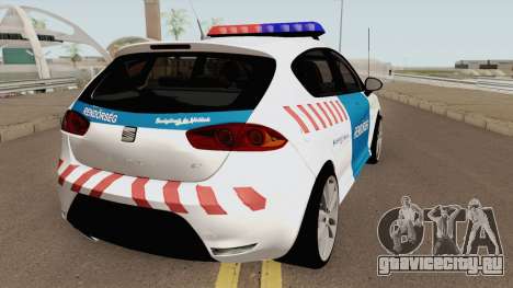 Seat Leon Cupra Magyar Rendorseg (Fixed) для GTA San Andreas