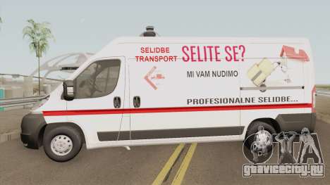 Fiat Ducato Mk3 Maxi Selidbe Transport для GTA San Andreas