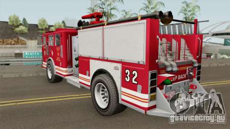 MTL Firetruck GTA V для GTA San Andreas