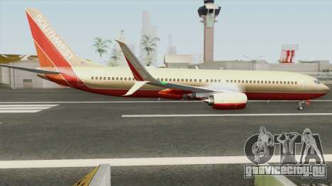 Boeing 737-800 Southwest Airlines (Desert Gold) для GTA San Andreas