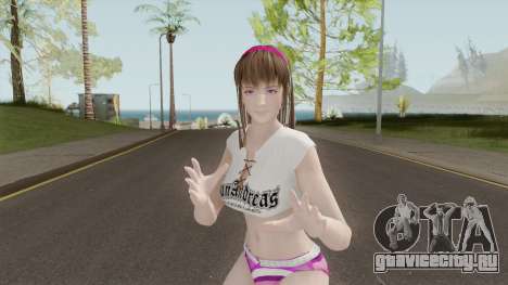 Hitomi Xtreme Beach Volleyball Outfit V1 для GTA San Andreas