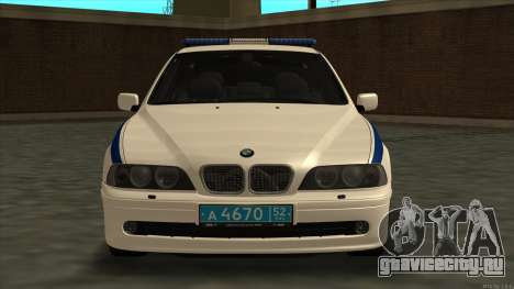 BMW 525i ГУ МВД для GTA San Andreas