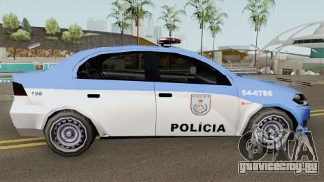 Volkswagen Voyage G6 Policia RJ для GTA San Andreas