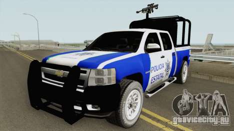 Chevrolet Silverado Policia Estatal Tamaulipas для GTA San Andreas