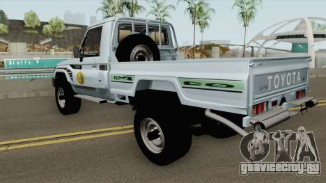 Toyota Land Cruiser Bajos Recursos для GTA San Andreas