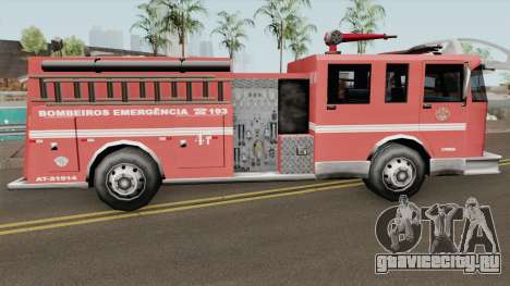Firetruk Bombeiros SP (MG) для GTA San Andreas