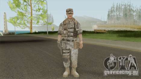 Skin 1 (Spec Ops: The Line - 33rd Infantry) для GTA San Andreas