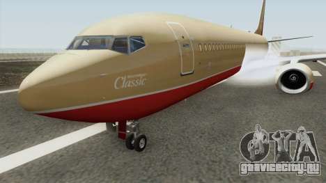 Boeing 737-800 Southwest Airlines (Desert Gold) для GTA San Andreas