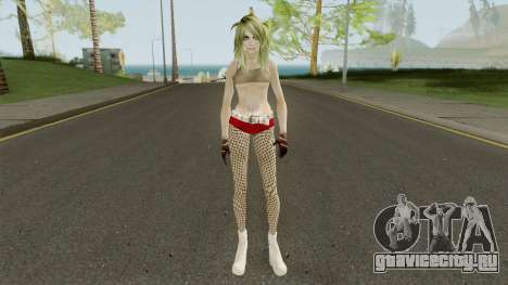 Badgirl Fishnets (Low Poly) для GTA San Andreas
