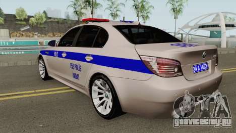 BMW M5 E60 Turk Polis Arabası для GTA San Andreas