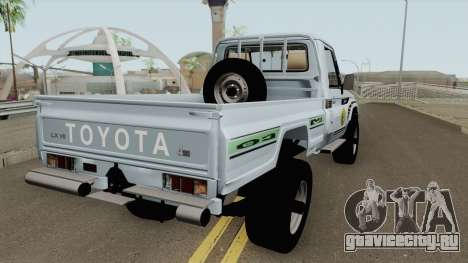 Toyota Land Cruiser Bajos Recursos для GTA San Andreas