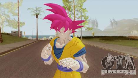 Goku SSJ God для GTA San Andreas