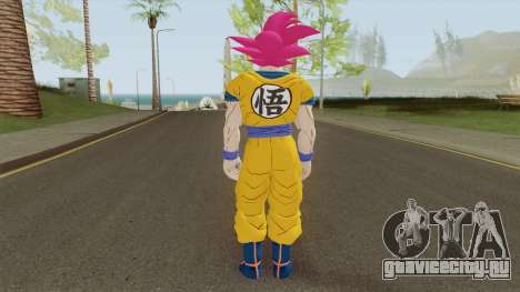 Goku SSJ God для GTA San Andreas
