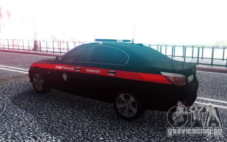 BMW M5 E60 Следственного комитета РФ для GTA San Andreas