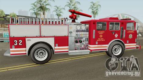 MTL Firetruck GTA V для GTA San Andreas