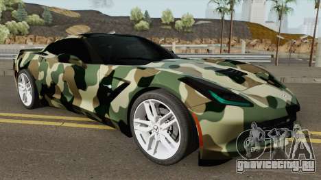 Chevrolet Corvette C7 (Army Style) для GTA San Andreas