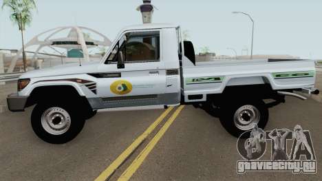 Toyota Land Cruiser Bajos Recursos для GTA San Andreas