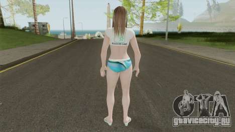 Hitomi Xtreme Beach Volleyball Outfit V2 для GTA San Andreas