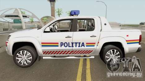 Volkswagen Amarok V6 - Politia Romana 2018 для GTA San Andreas