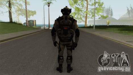 Stormtrooper From Squad Night Tiger (Warface) для GTA San Andreas