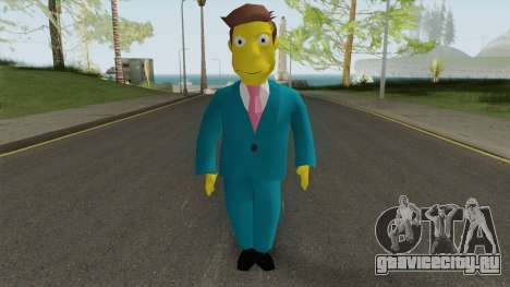 Seymour Skinner - Simpsons Hit and Run для GTA San Andreas