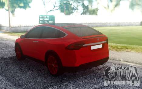 Tesla Model X для GTA San Andreas