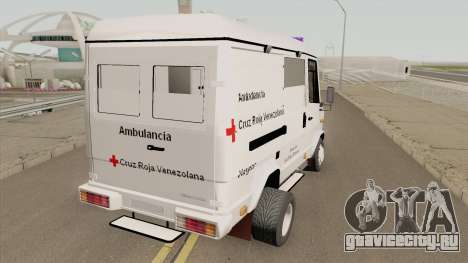 Mercedes-Benz Vario 512D Ambulancia Venezuela для GTA San Andreas