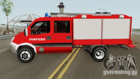 Iveco Daily Mk4 - Autospeciala Pompieri 2008 для GTA San Andreas