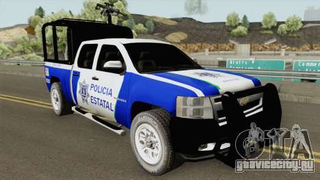 Chevrolet Silverado Policia Estatal Tamaulipas для GTA San Andreas