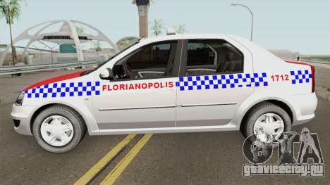Renault Logan Taxi Florianopolis для GTA San Andreas