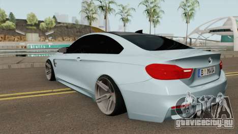 BMW M4 2014 SlowDesign (Black Wheels) для GTA San Andreas