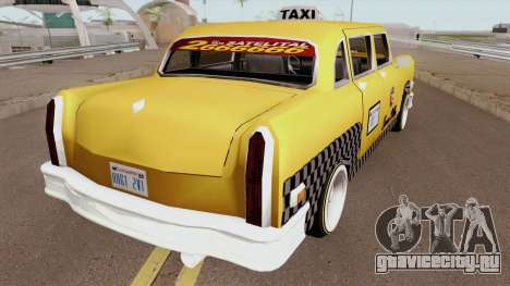 Cabbie Remasterizado для GTA San Andreas