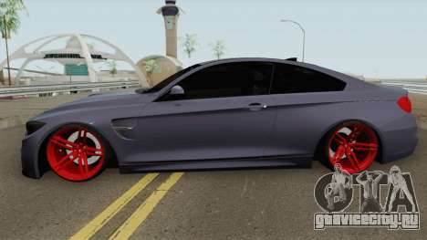 BMW M4 2014 SlowDesign (Red Wheels) для GTA San Andreas