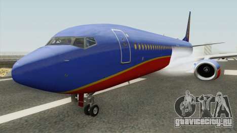 Boeing 737-800 Southwest Airlines (Canyon Blue) для GTA San Andreas