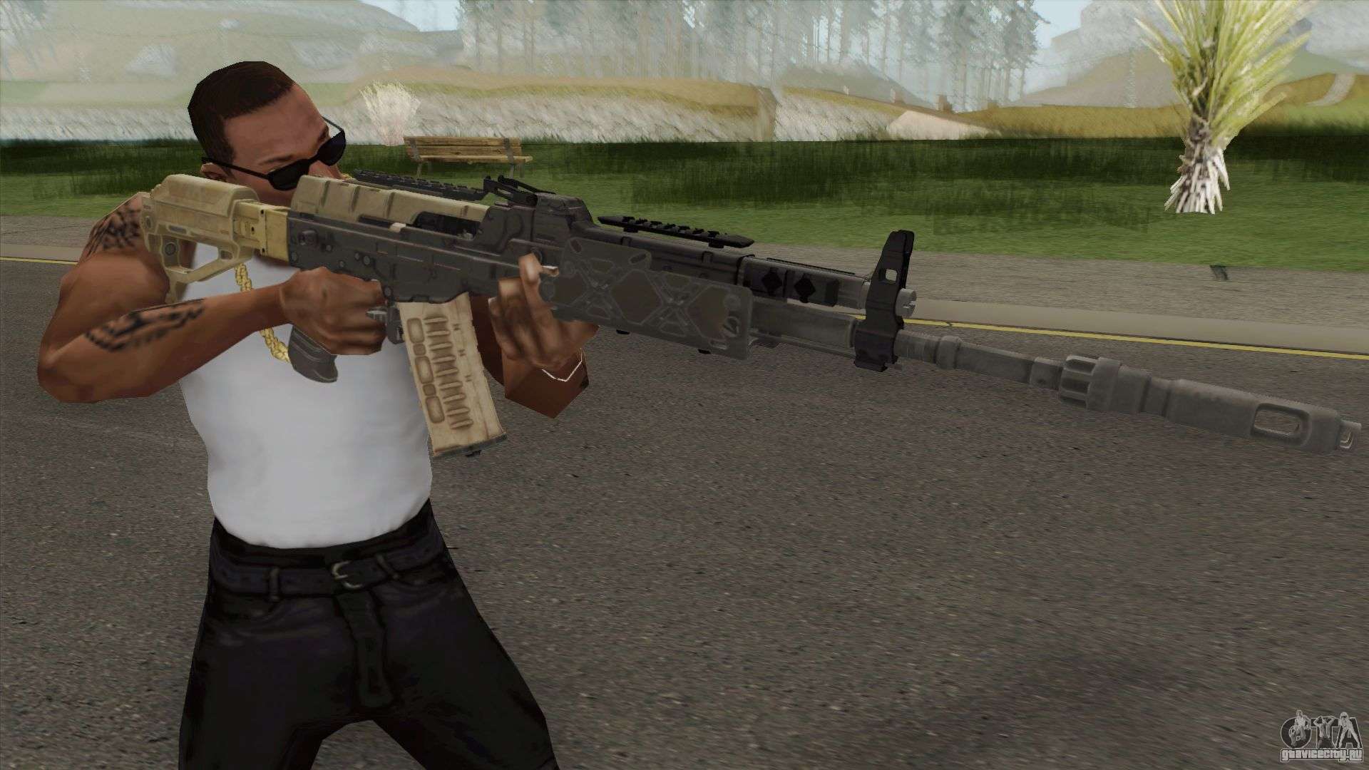 Модификация Call of Duty Black Ops 4: KN-57 для GTA San Andreas. 